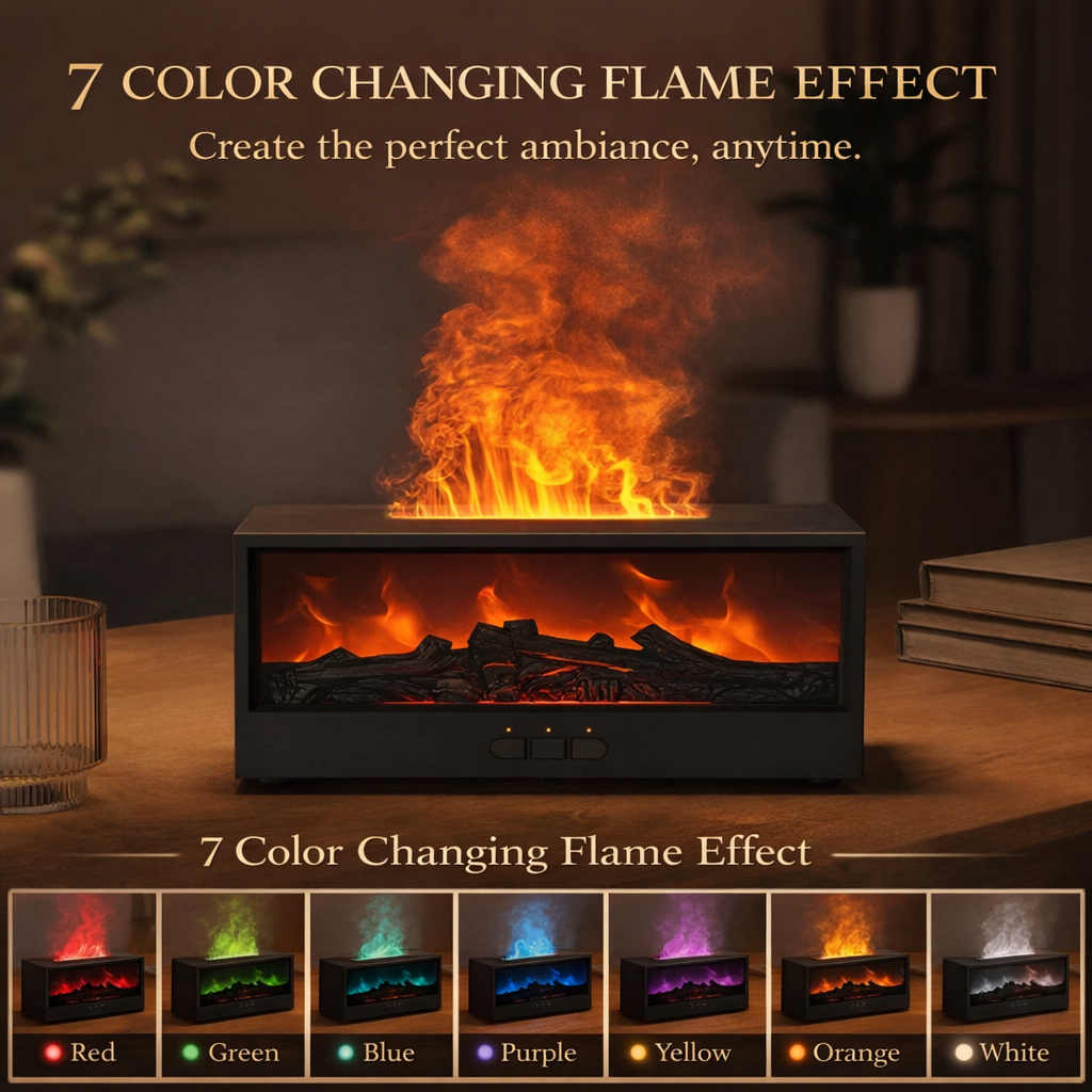 EmaraGlow™ Flame Glow Lamp